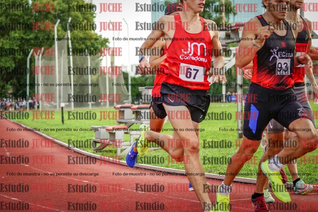 Fotos de los 1500 m llanos de varones