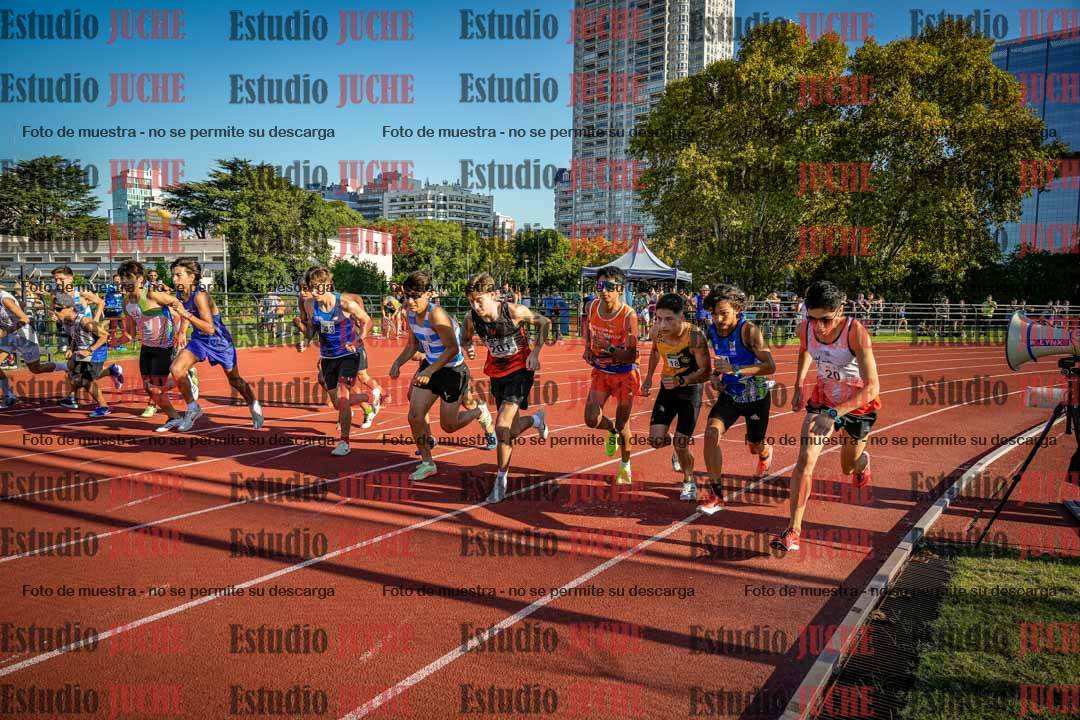 Fotos de los 1500 m de varones