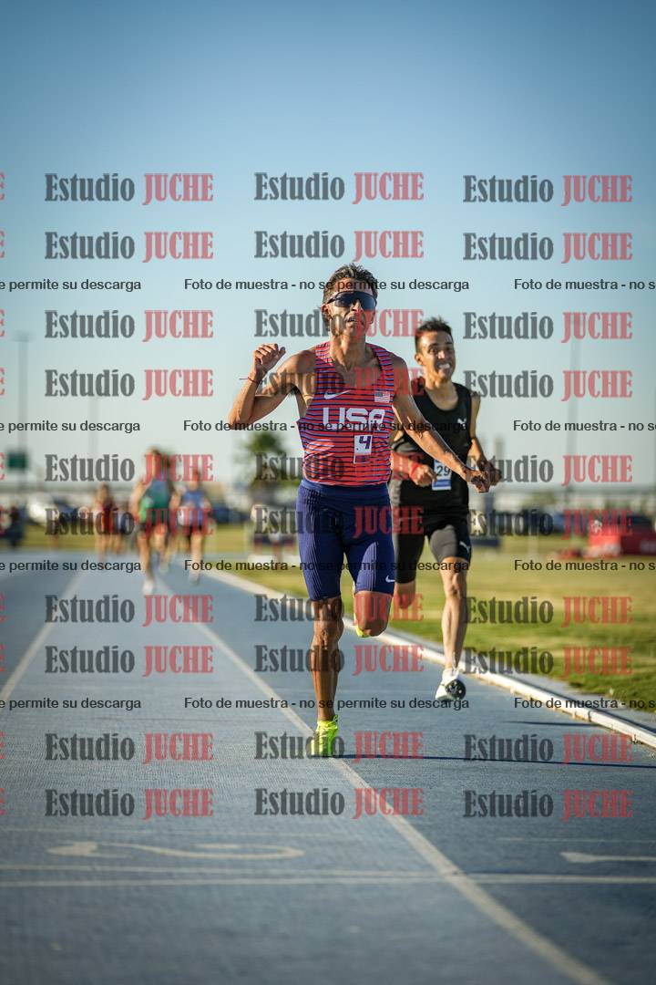 Fotos de los 1500 m llanos de varones