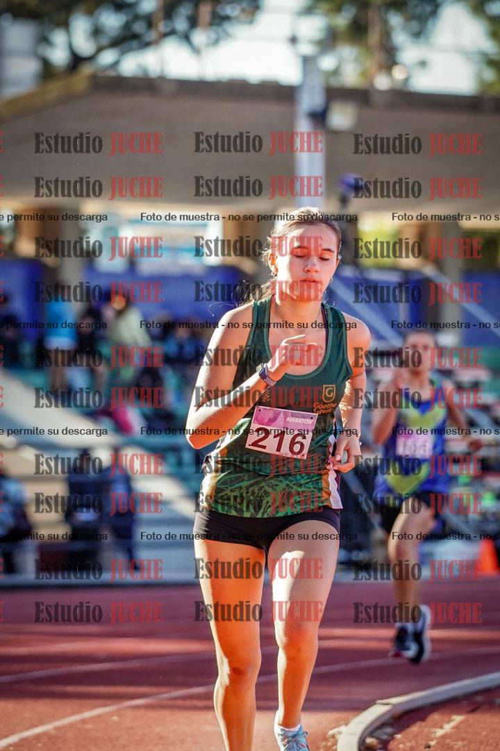 Fotos de los 600 m de mujeres