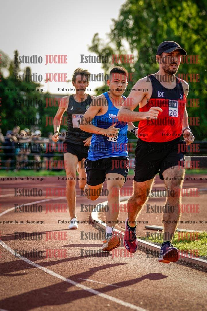 Fotos de los 1500 m llanos de varones