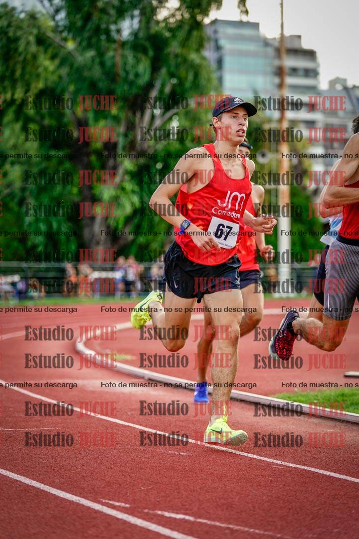 Fotos de los 1500 m llanos de varones