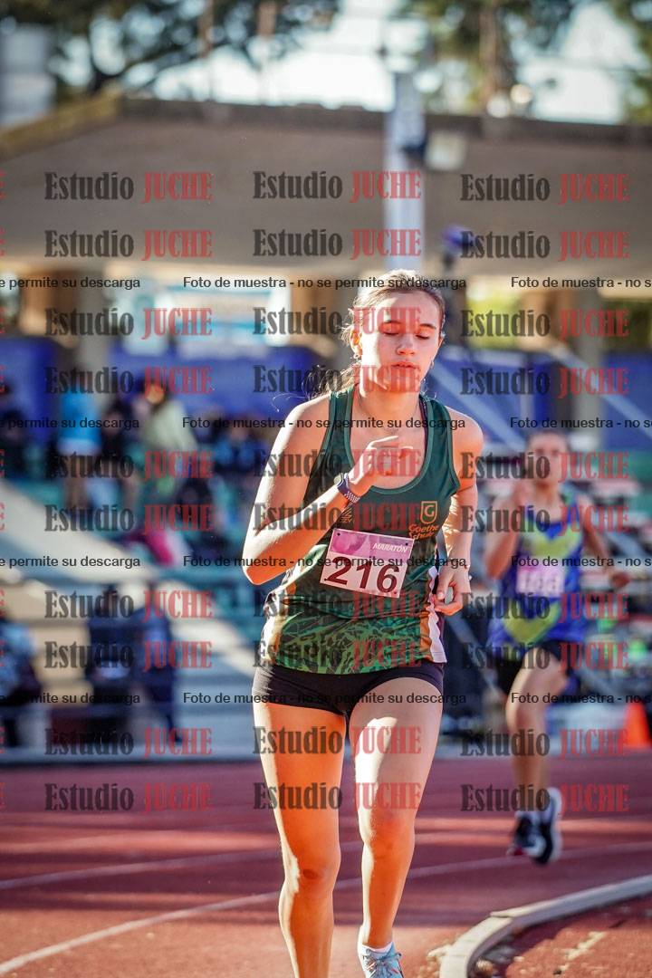 Fotos de los 600 m de mujeres