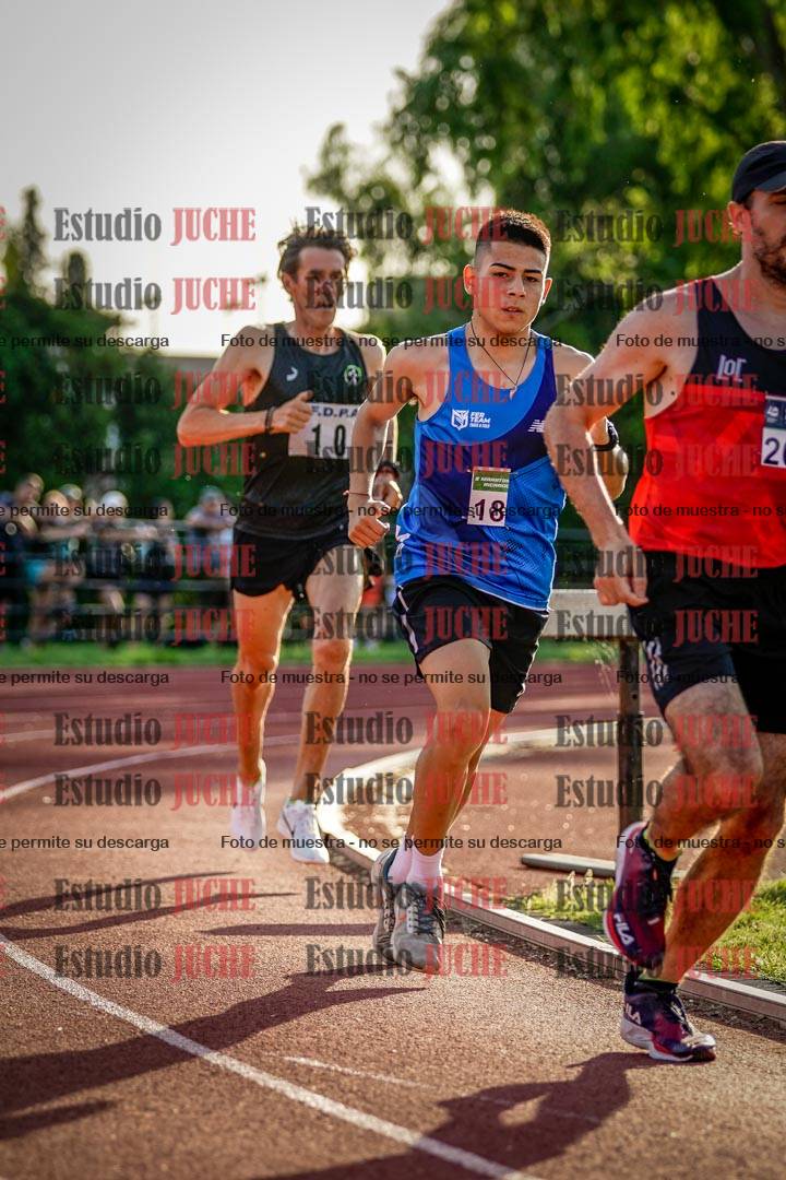 Fotos de los 1500 m llanos de varones