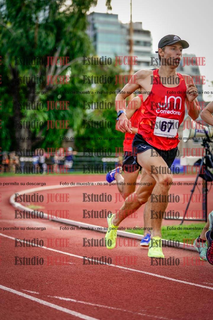 Fotos de los 1500 m llanos de varones