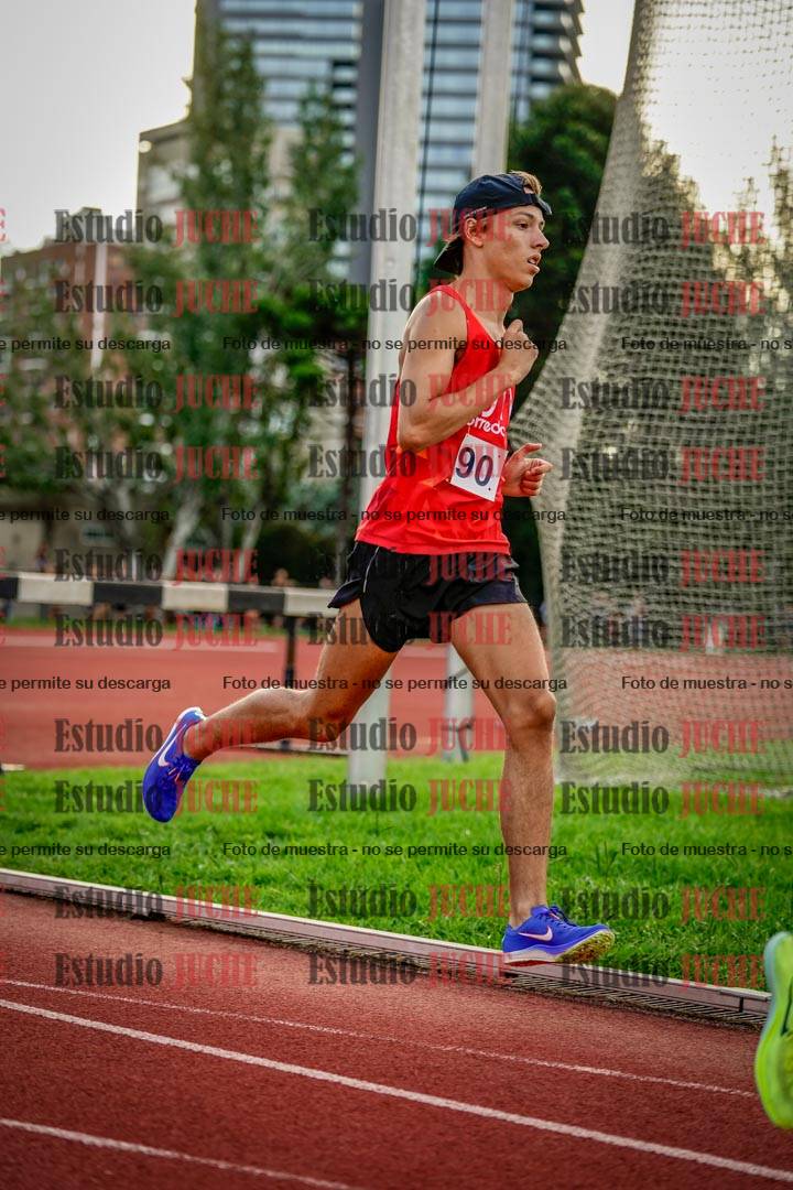Fotos de los 1500 m llanos de varones