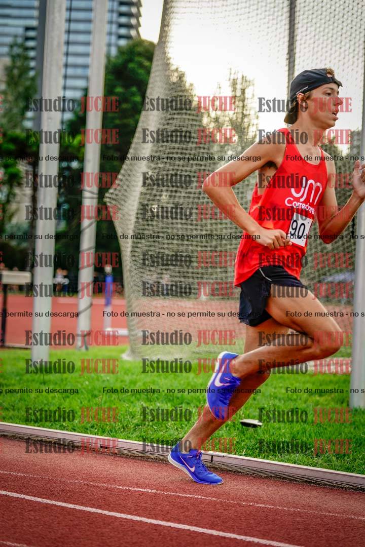 Fotos de los 1500 m llanos de varones