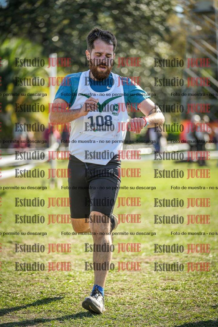 Fotos de la llegada del cross de 8000 m