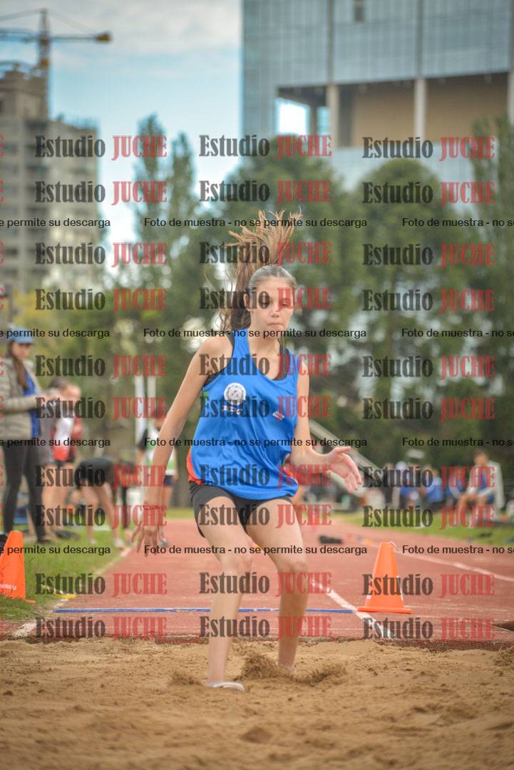 Fotos del salto en largo - mujeres U16
