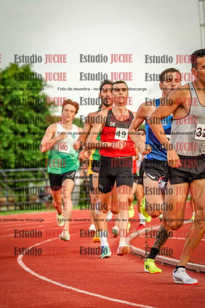 Fotos de los 1500 m llanos de varones
