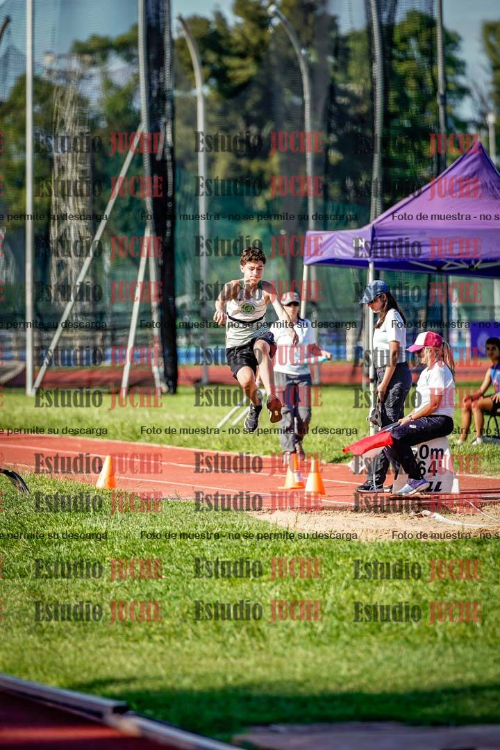 Fotos del salto en largo de varones
