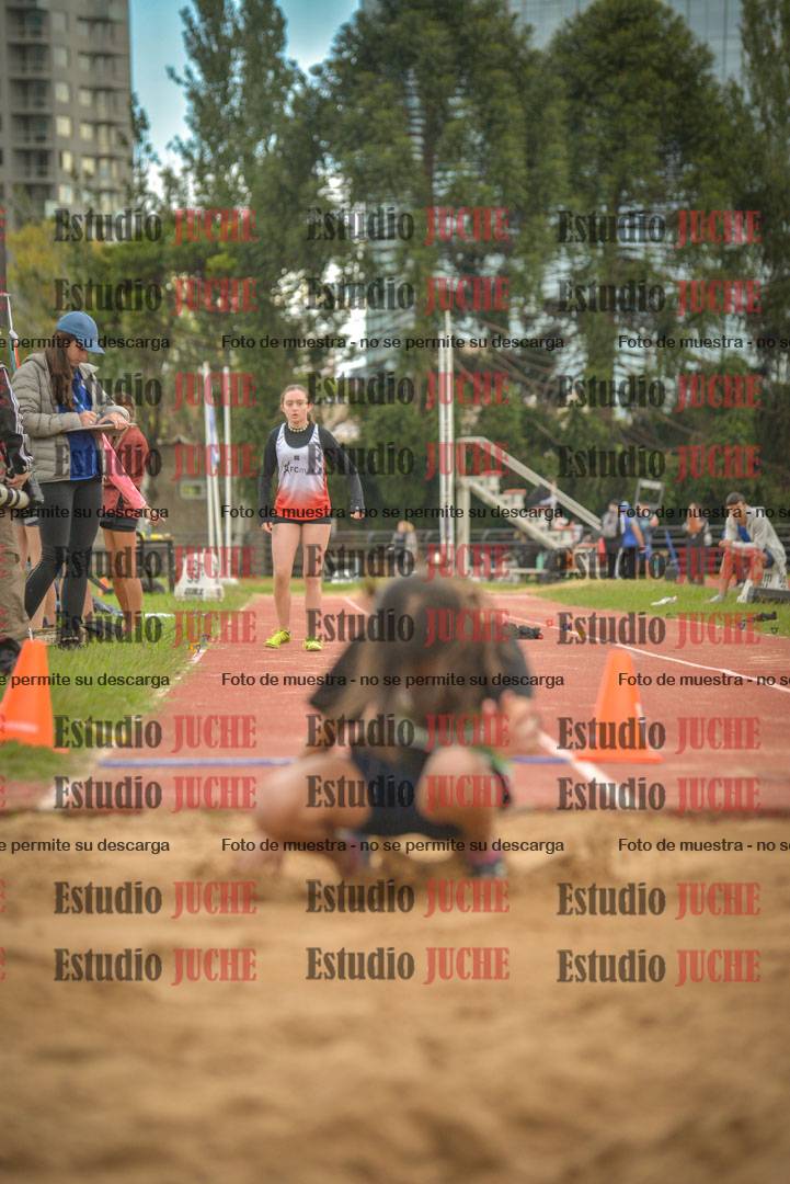 Fotos del salto en largo - mujeres U16