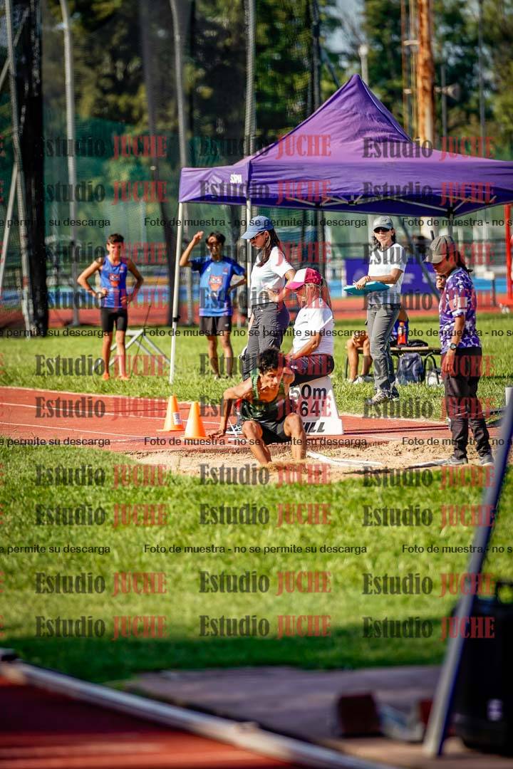 Fotos del salto en largo de varones