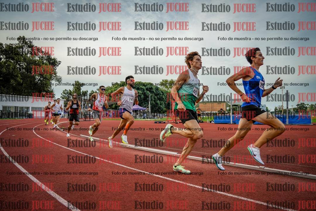 Fotos de los 1500 m llanos de varones