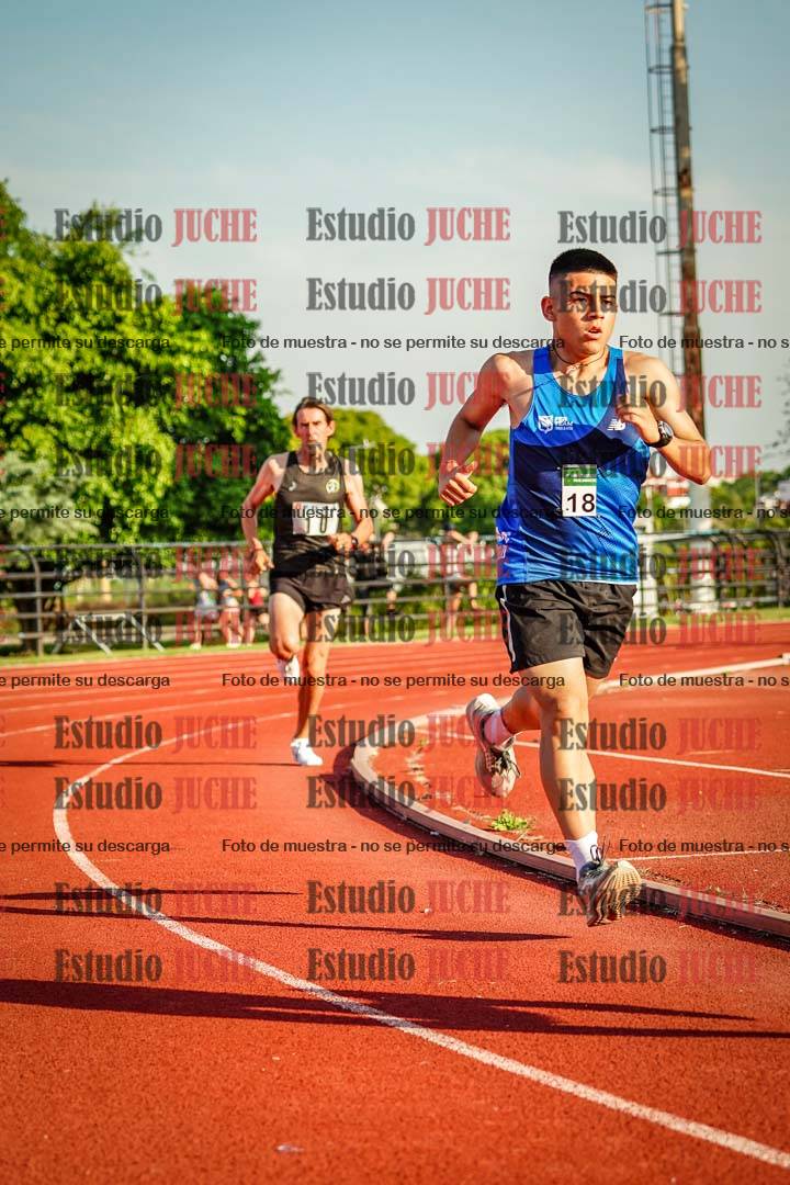 Fotos de los 1500 m llanos de varones