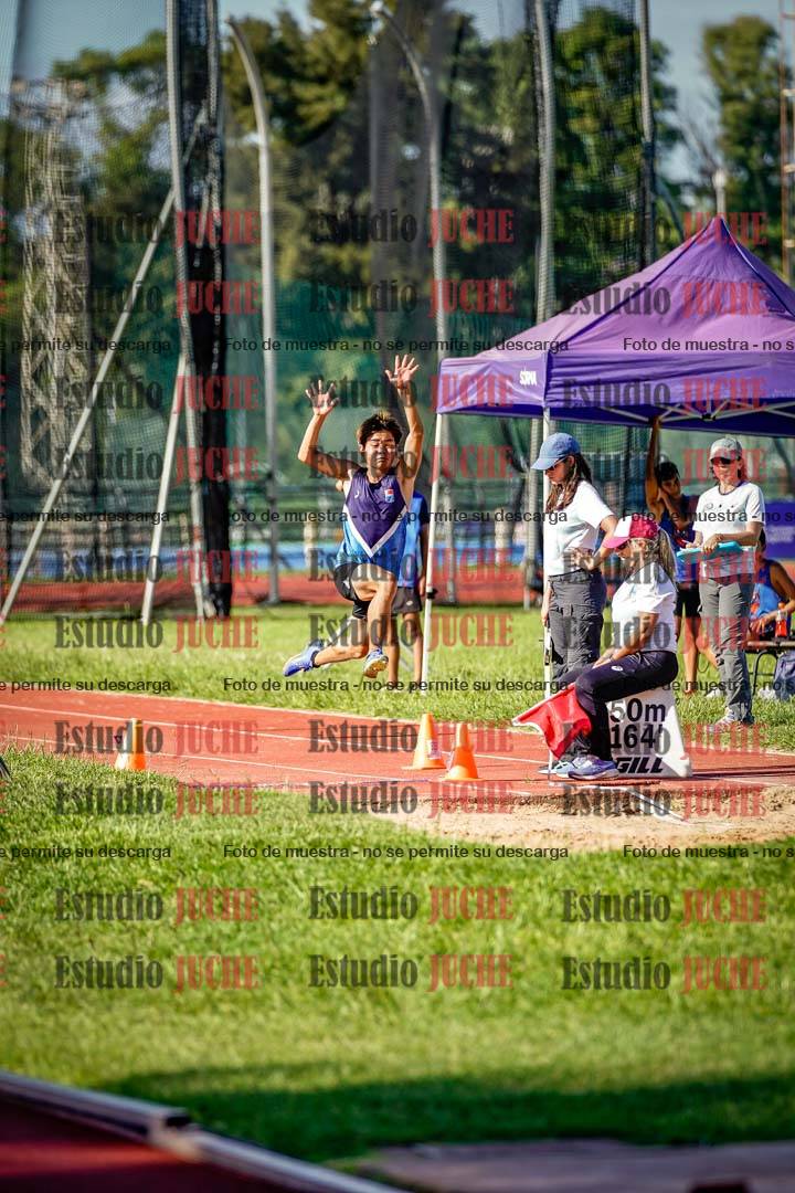 Fotos del salto en largo de varones