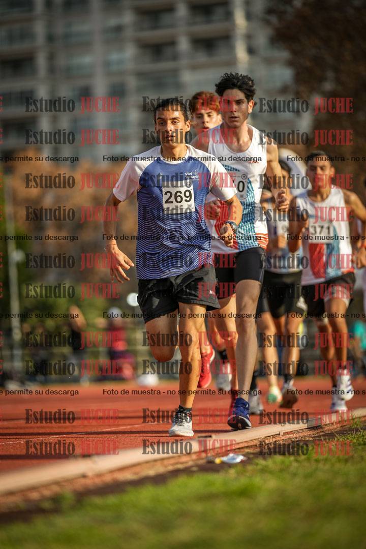 Fotos de los 5000 m llanos de varones