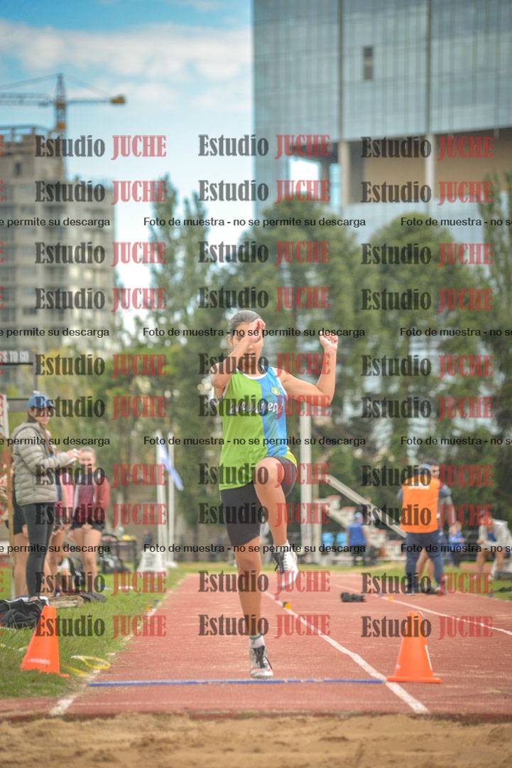 Fotos del salto en largo - mujeres U16