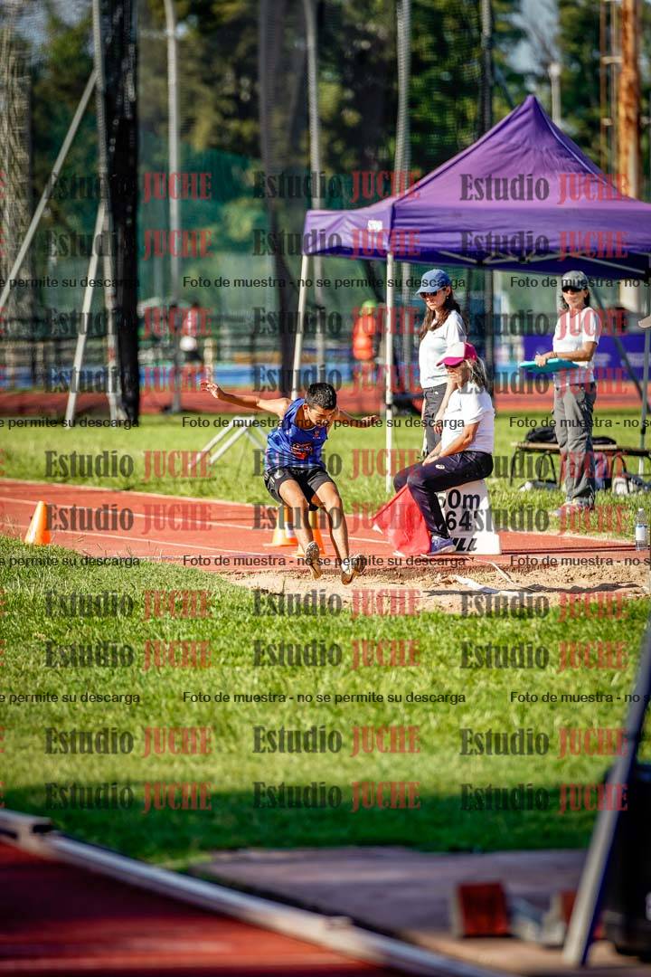 Fotos del salto en largo de varones