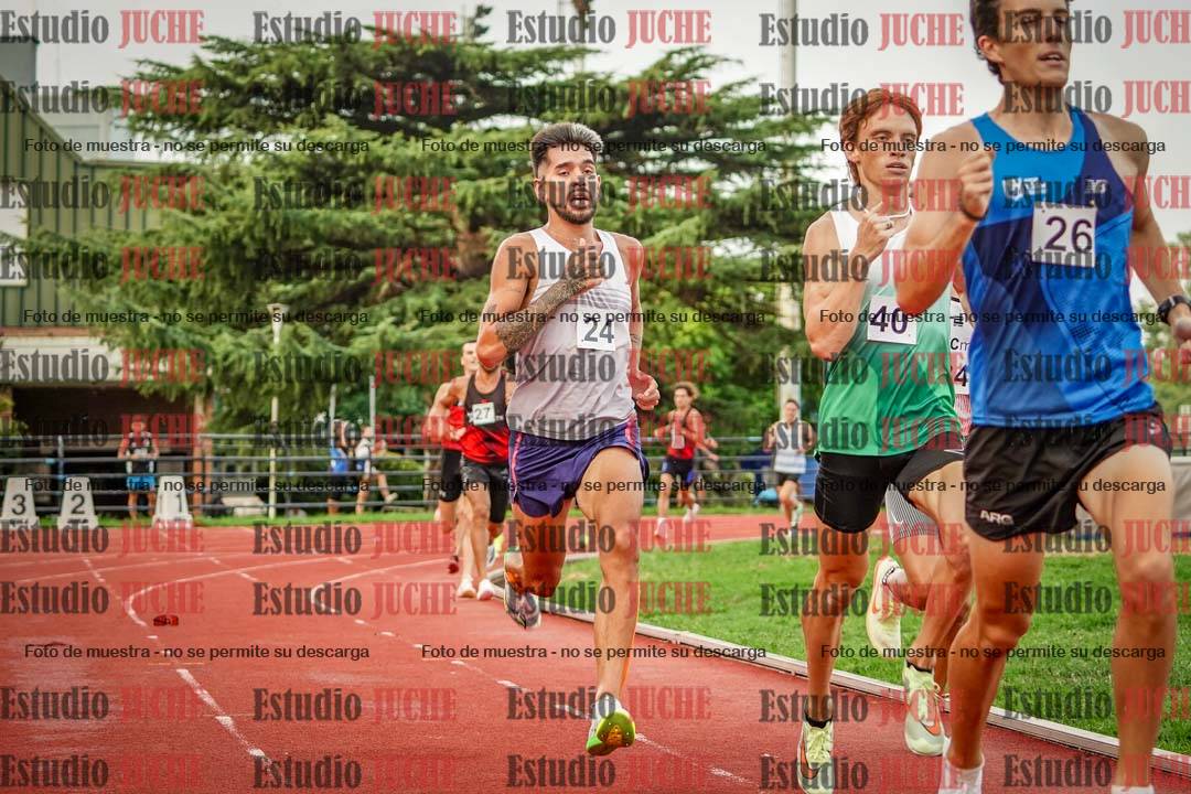 Fotos de los 1500 m llanos de varones
