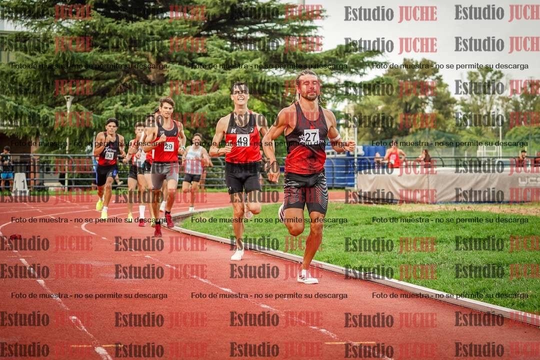 Fotos de los 1500 m llanos de varones