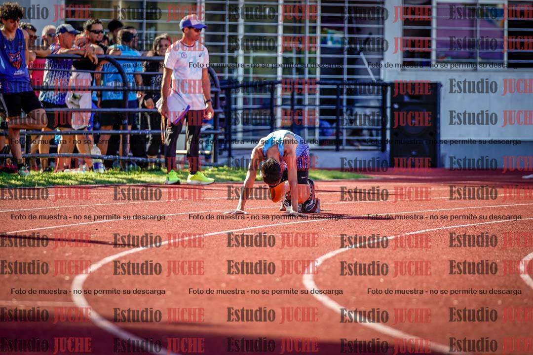 Fotos de los 400 m de varones