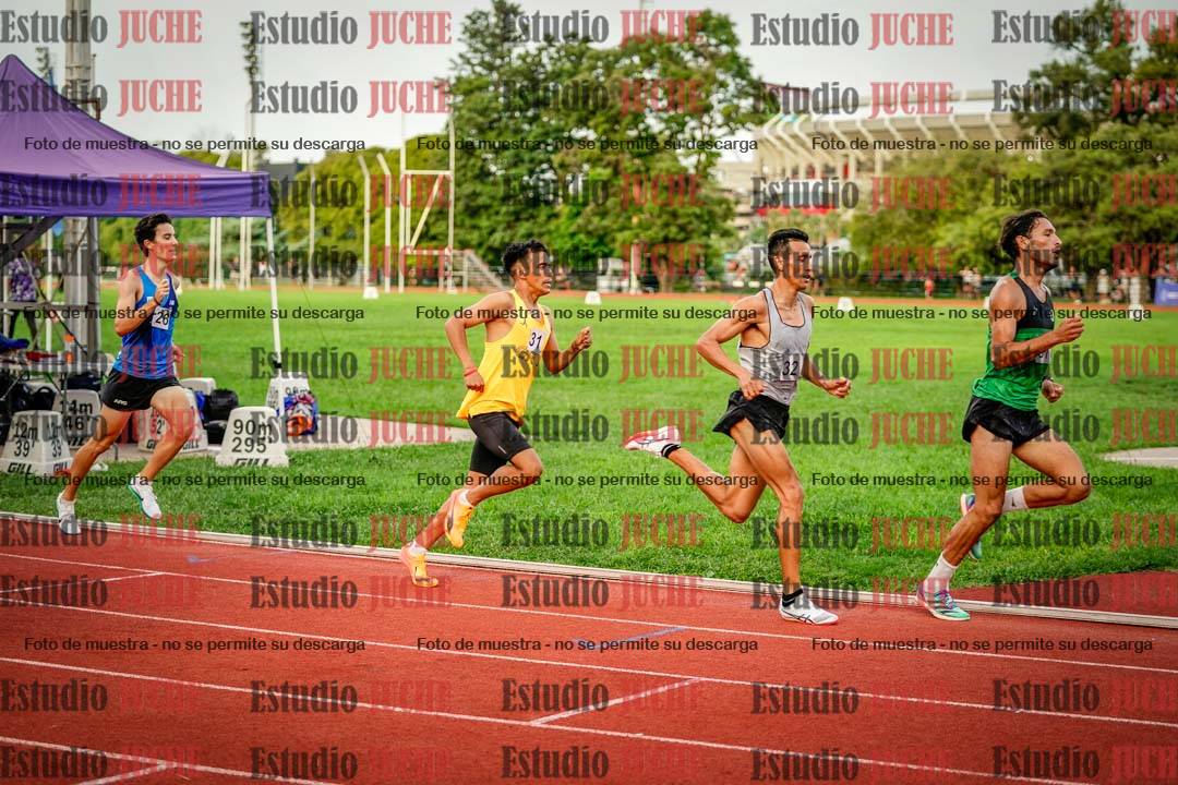 Fotos de los 1500 m llanos de varones