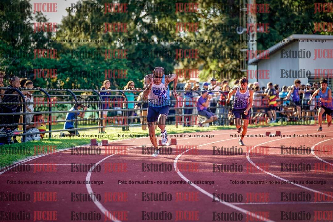 Fotos de los 400 m de varones