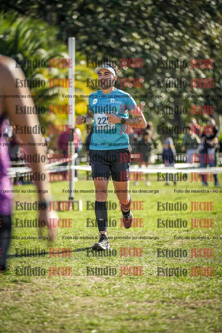 Fotos de la llegada del cross de 8000 m