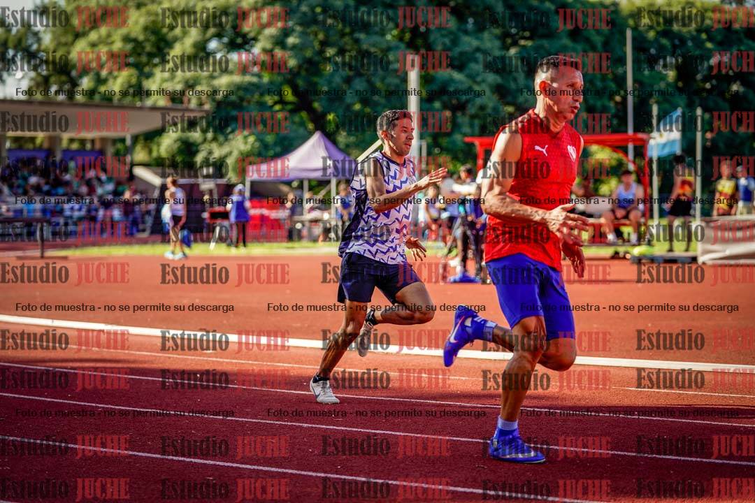Fotos de los 400 m de varones