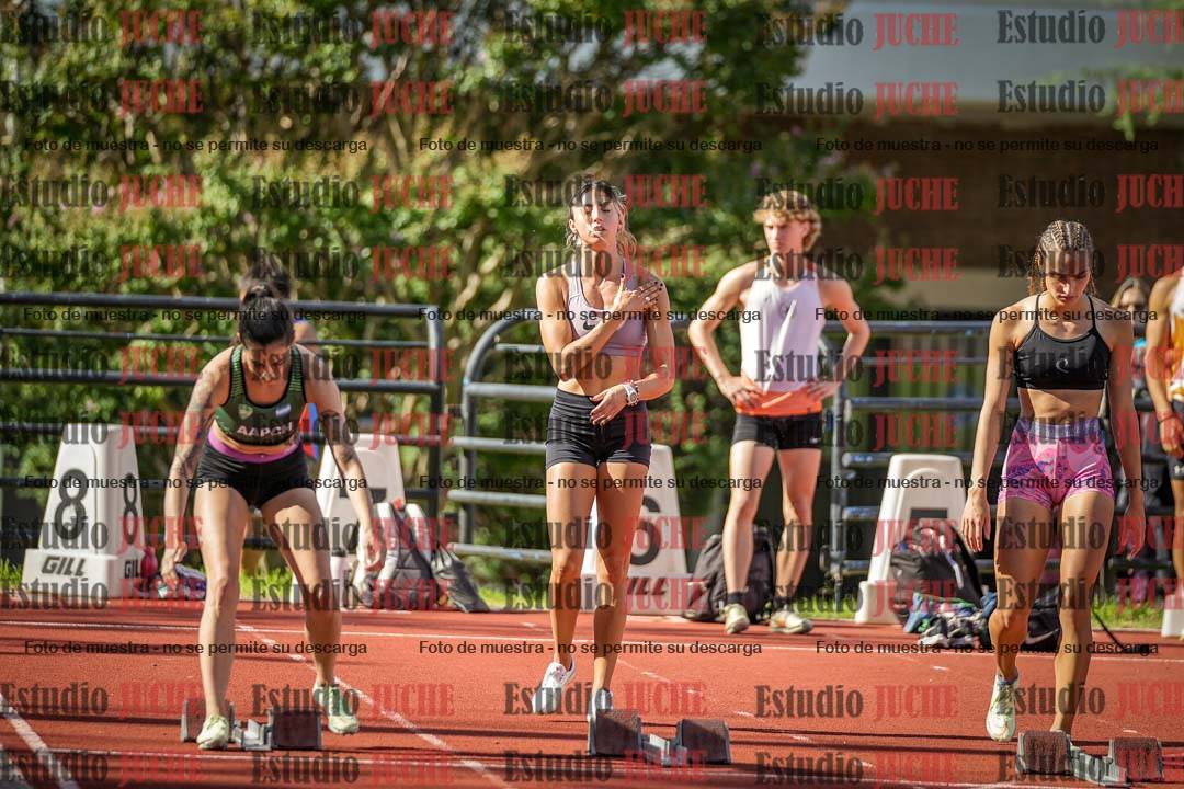 Fotos de los 100 m llanos de mujeres - FINAL