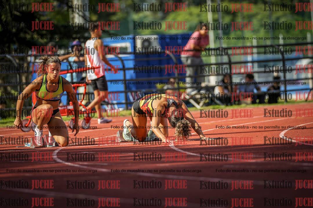 Fotos de los 100 m llanos de mujeres - FINAL