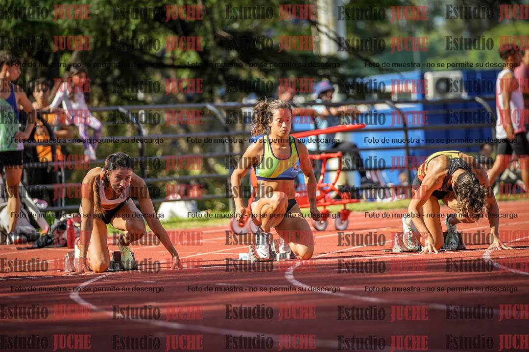 Fotos de los 100 m llanos de mujeres - FINAL