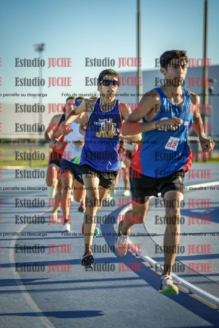 Fotos de los 1500 m llanos de varones