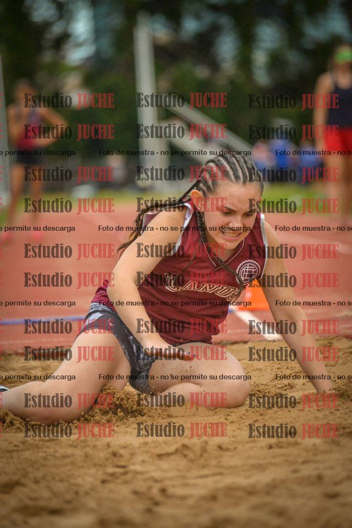 Fotos del salto en largo - mujeres U16