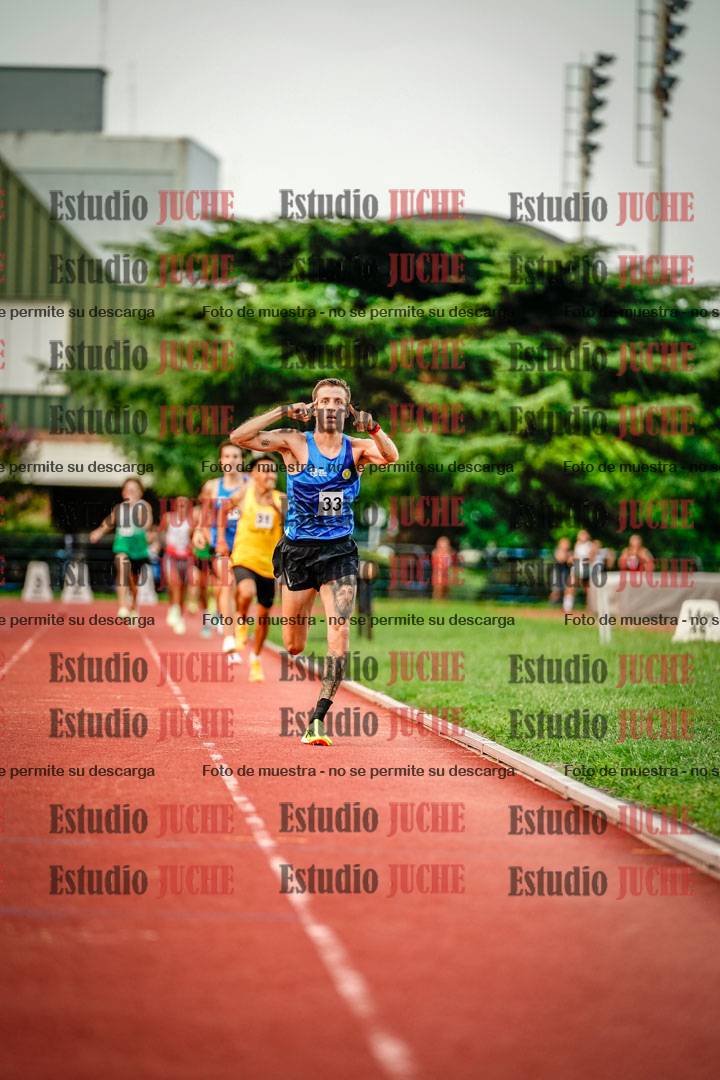 Fotos de los 1500 m llanos de varones