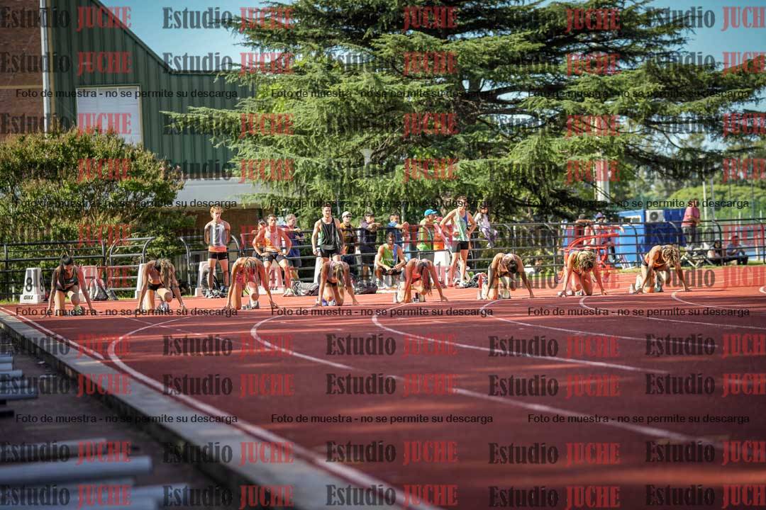Fotos de los 100 m llanos de mujeres - FINAL