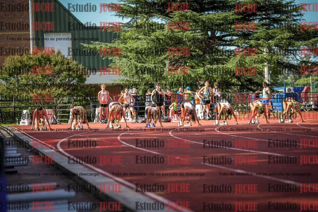 Fotos de los 100 m llanos de mujeres - FINAL