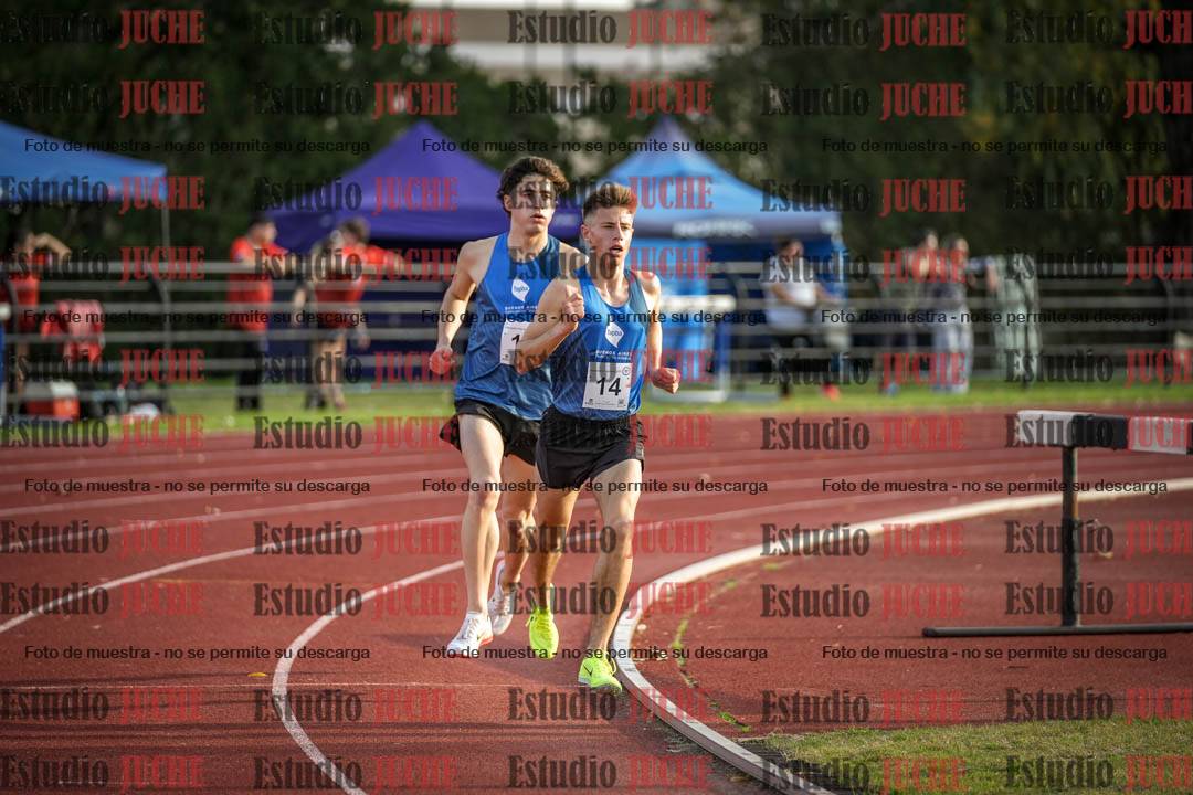 Fotos de los 5000 m llanos de varones