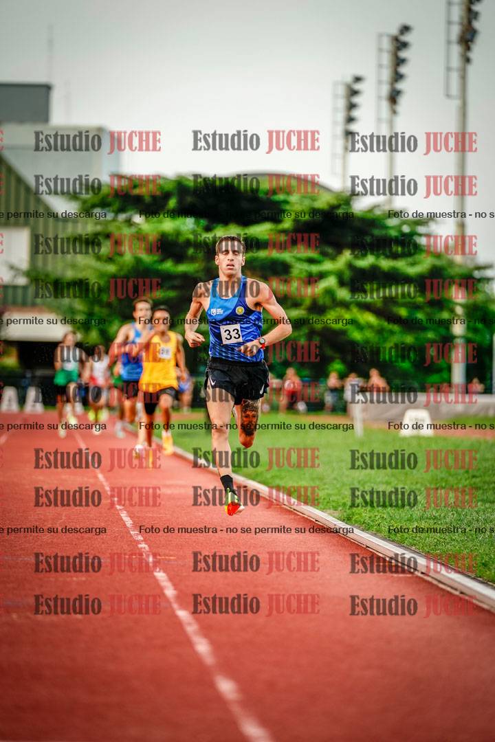 Fotos de los 1500 m llanos de varones