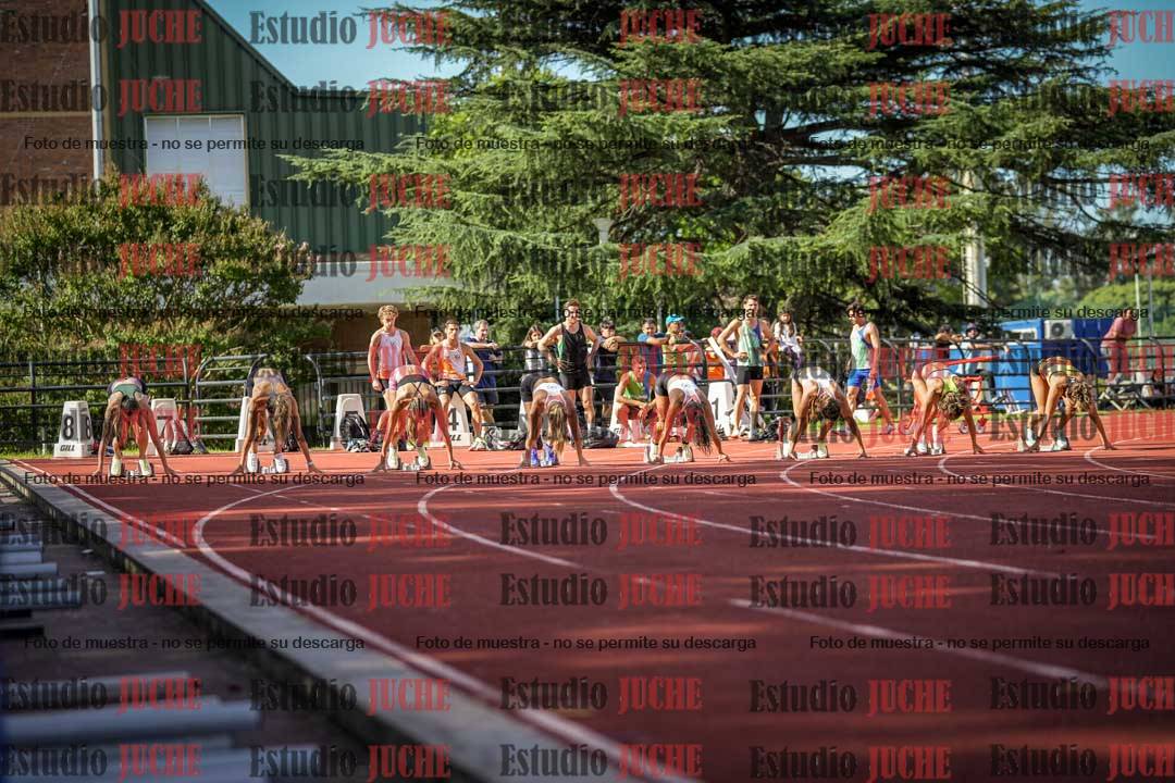 Fotos de los 100 m llanos de mujeres - FINAL