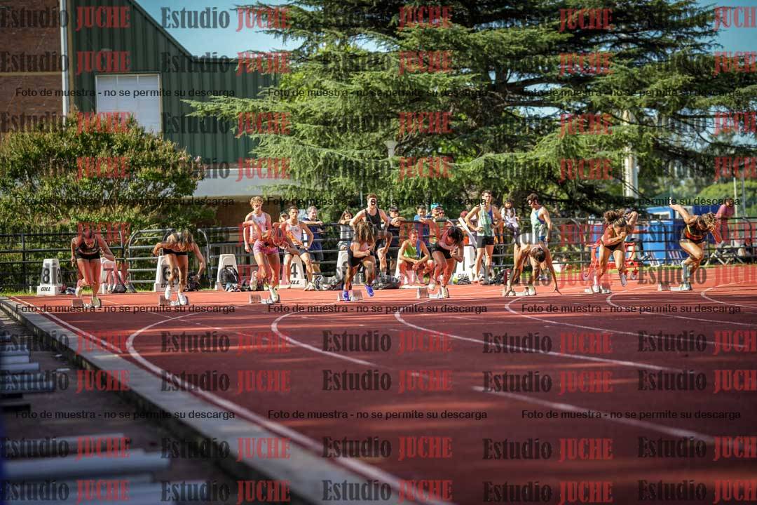 Fotos de los 100 m llanos de mujeres - FINAL
