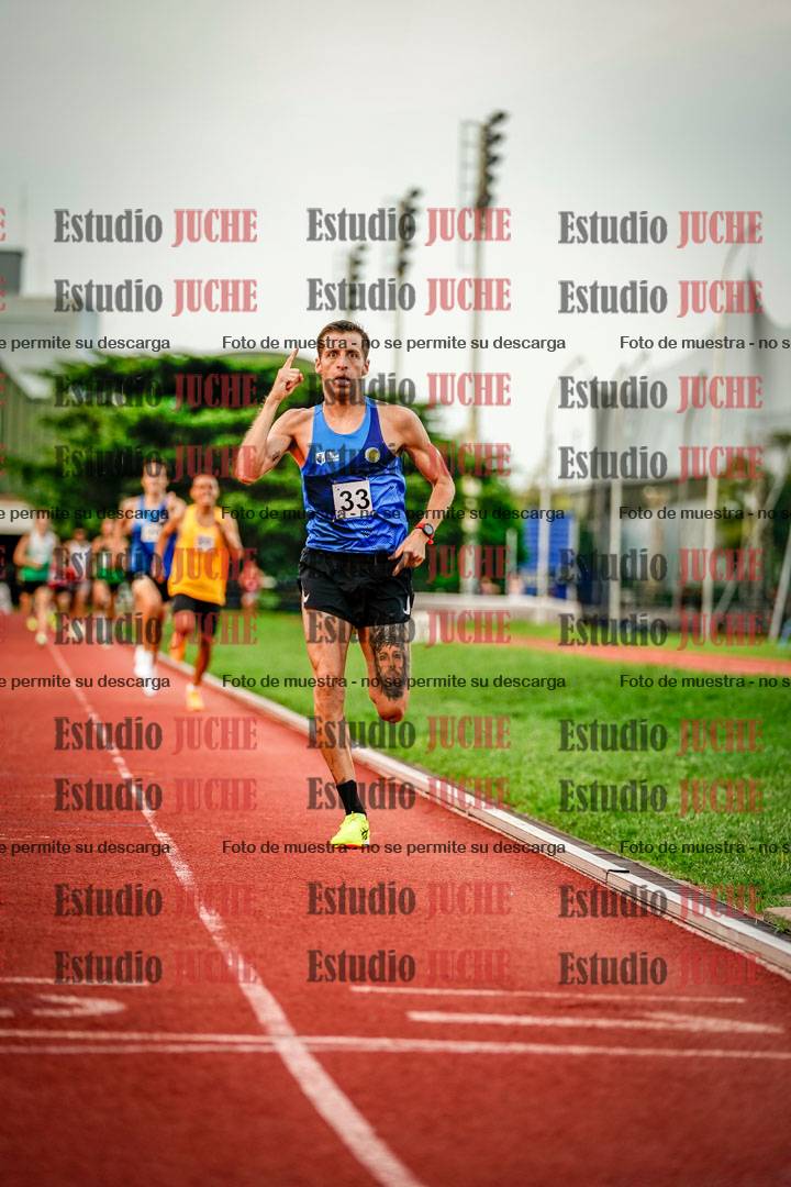 Fotos de los 1500 m llanos de varones