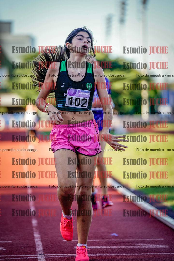 Fotos de los 600 m de mujeres