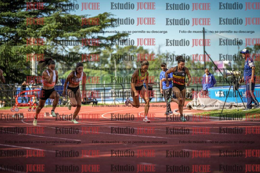 Fotos de los 100 m llanos de mujeres - FINAL