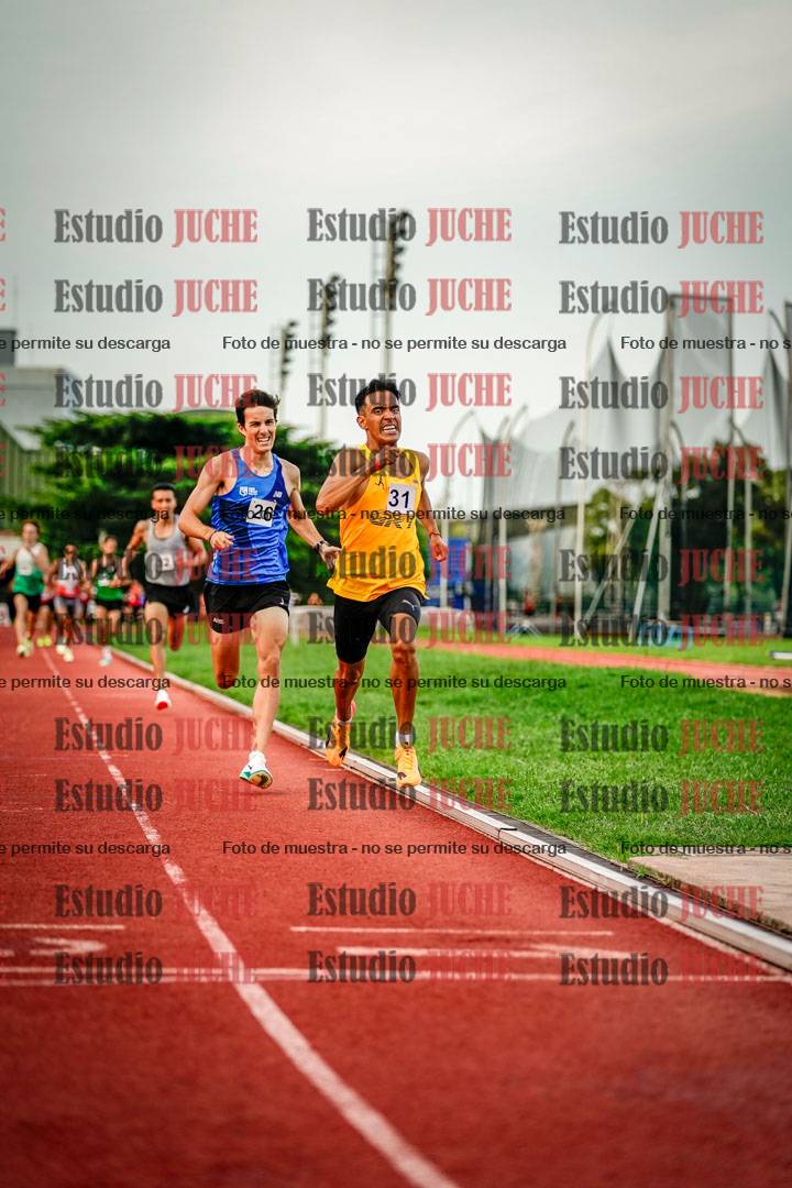Fotos de los 1500 m llanos de varones