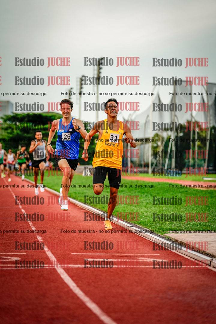 Fotos de los 1500 m llanos de varones