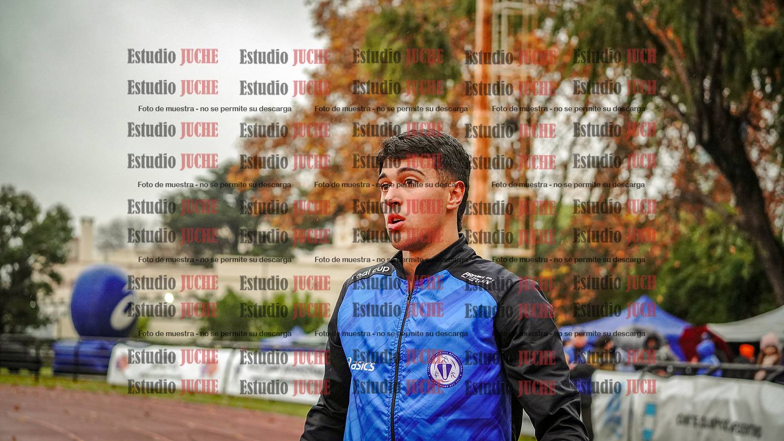 Fotos de los 400 m llanos de varones - decatlón 5