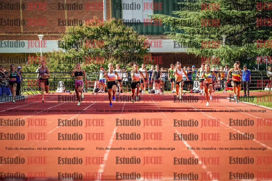 Fotos de los 100 m llanos de mujeres - FINAL