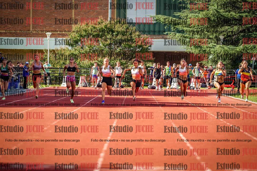 Fotos de los 100 m llanos de mujeres - FINAL